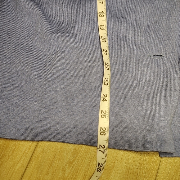 Talbot Women's Large Light Blue Button Up Cardigan Soft 3/4 Sleeve - Picture 7 of 7